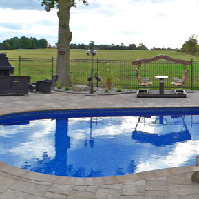 Pool Patio landscaping